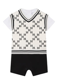 Completo Bambino unisex Karl Lagerfeld Tutina da cerimonia 3-in-1 - 3 mesi