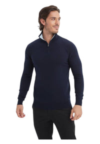 Maglia con zip Uomo Yves Enzo Paris - M