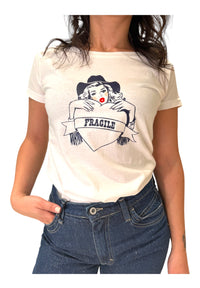 T-shirt Donna Please - L