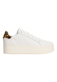 Sneakers con suola alta e stampa leopardata Donna Tommy Hilfiger Jeans - 38