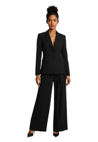 Blazer monopetto con tasche a filetto e spacchi laterali Donna Imperial - XS