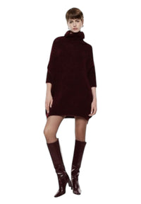 Maglione over con maniche a mezzo braccio e collo alto Donna Imperial - unica