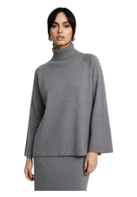 Maglione dolcevita fit morbido maniche lunghe Donna Please - unica