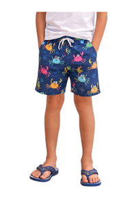 Costume Boxer Re Granchio Bambino Blu MC2 Saint Barth - 8 anni