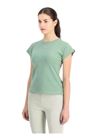 T-shirt Donna Verde Alpha Industries - XS