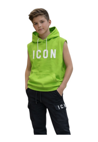 Smanicato jogger Bambino Verde Icon - 14 anni