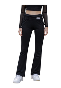 Leggings a zampa Bambina Nero Icon - 16 anni