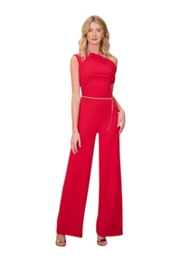 Tuta elegante Donna Rosso PDK - L