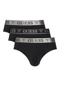 3Pack Slip Uomo Nero Guess Underwear - L
