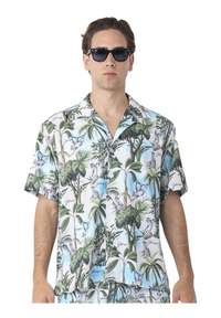 Camicia jungle Uomo Multicolore G2 Firenze - L