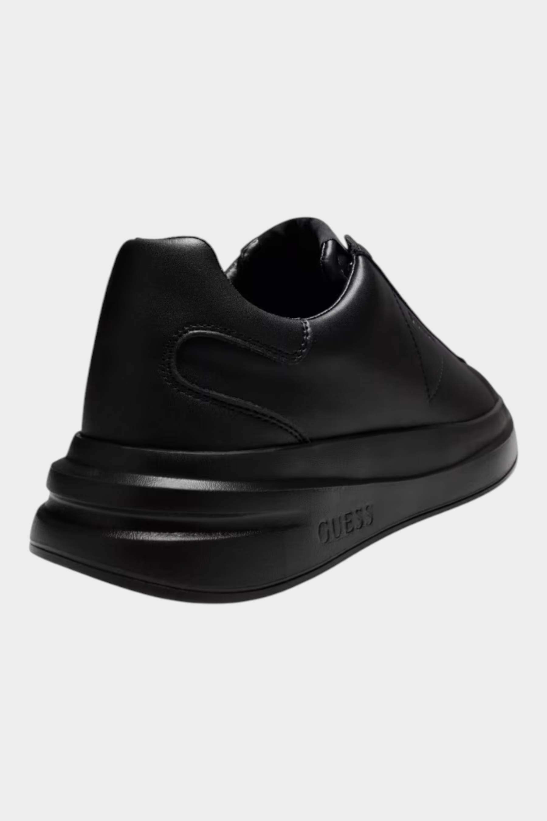 Sneaker Elba misto pelle Uomo Nero GUESS