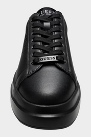 Sneaker Elba misto pelle Uomo Nero GUESS