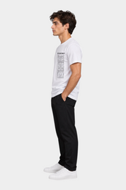T-shirt logo iconico Uomo Bianco HERO