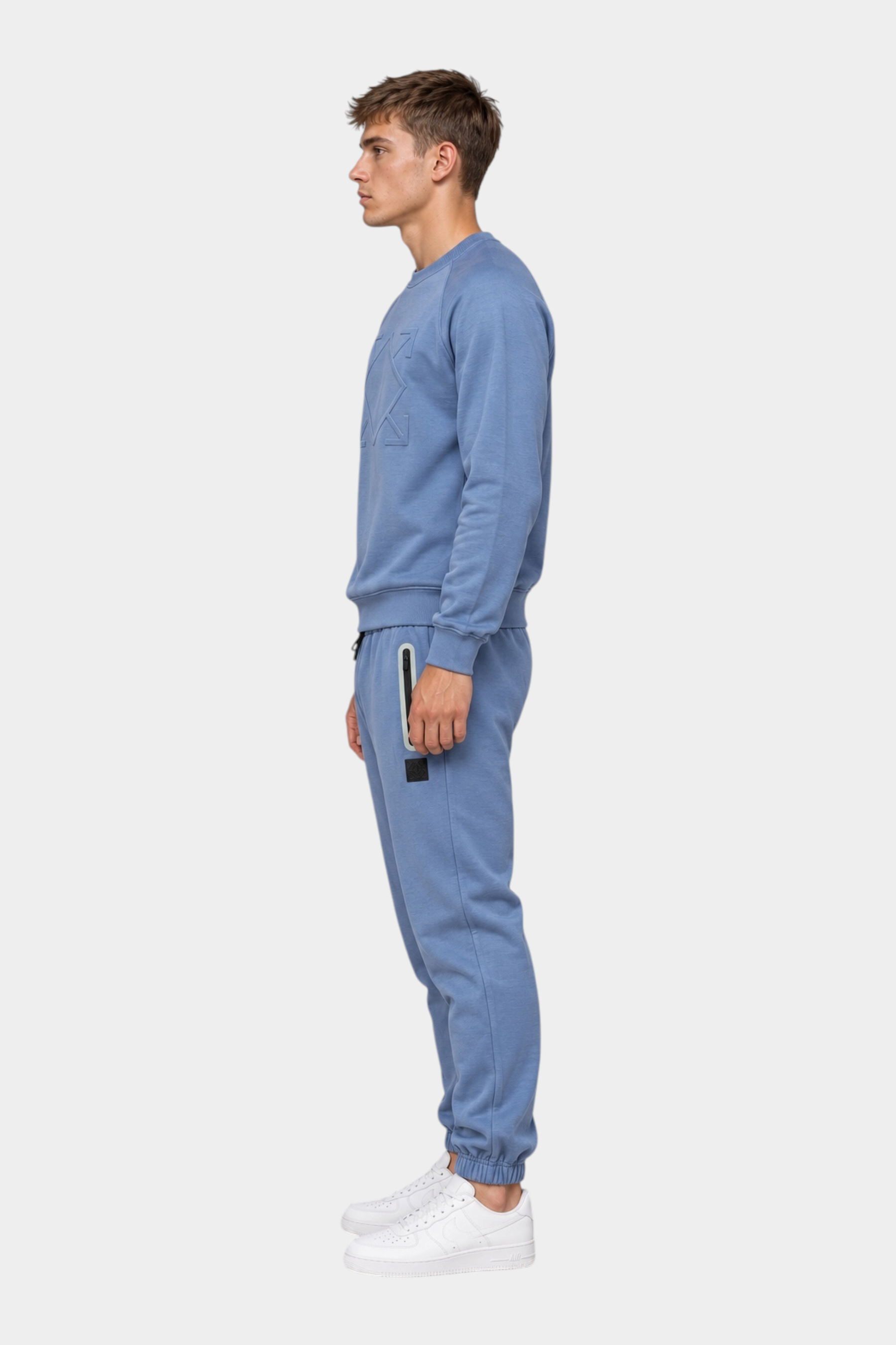Completo coordinato effetto muta Uomo Azzurro HERO