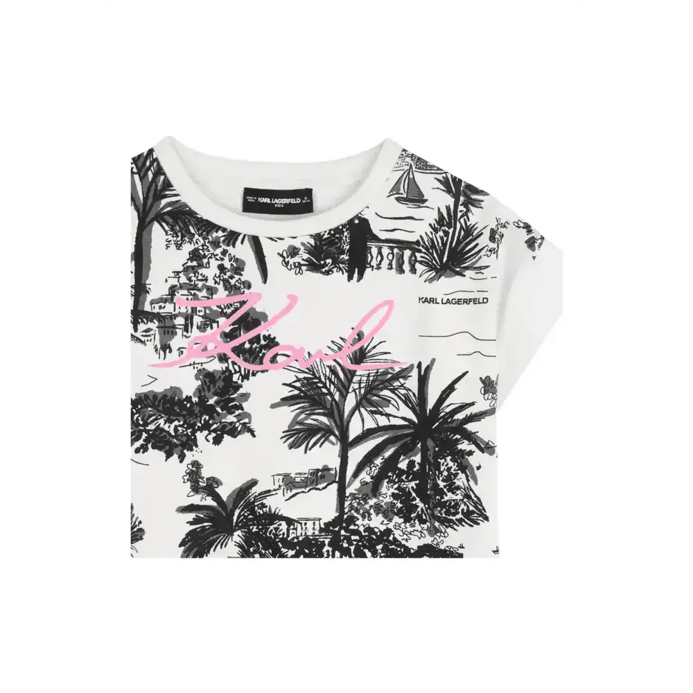 Abito manica corta Bambina Karl Lagerfeld - Follower SRL