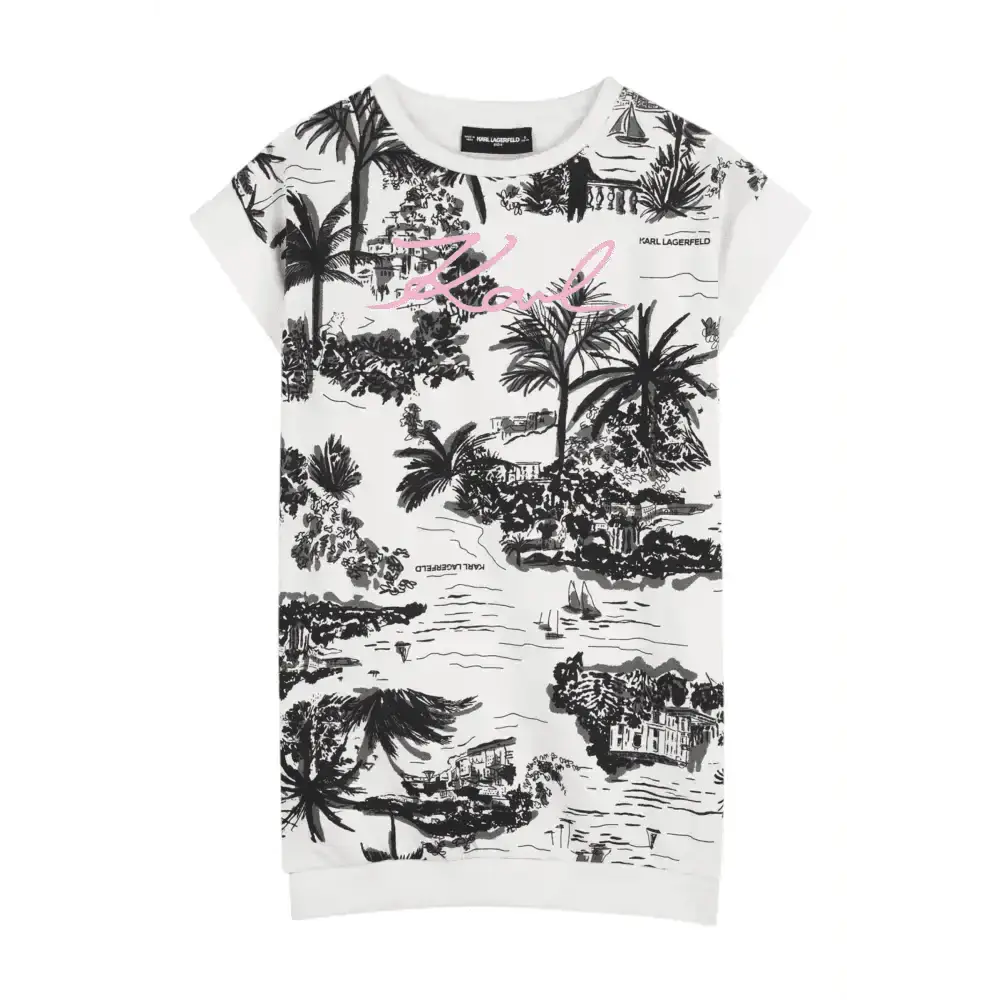 Abito manica corta Bambina Karl Lagerfeld - Follower SRL