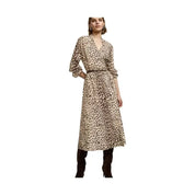 Abito midi stampa animalier con cintura Donna Please - Follower SRL