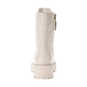 Anfibio yancee in ecopelle bianco con logo all over Donna Guess - Follower SRL