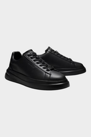 Sneaker Elba misto pelle Uomo Nero GUESS