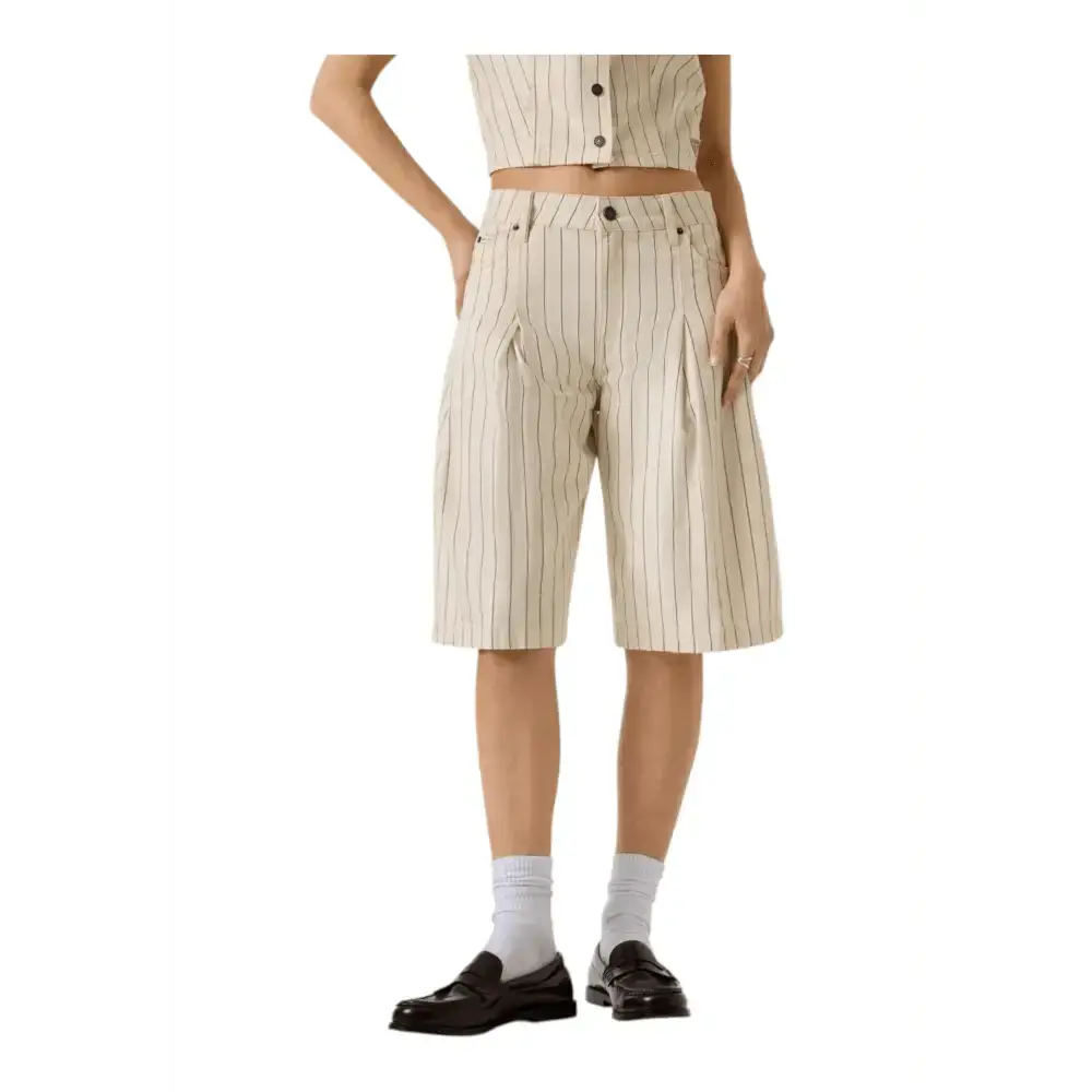 Bermuda classico pissettato Donna Guess Jeans - Follower SRL