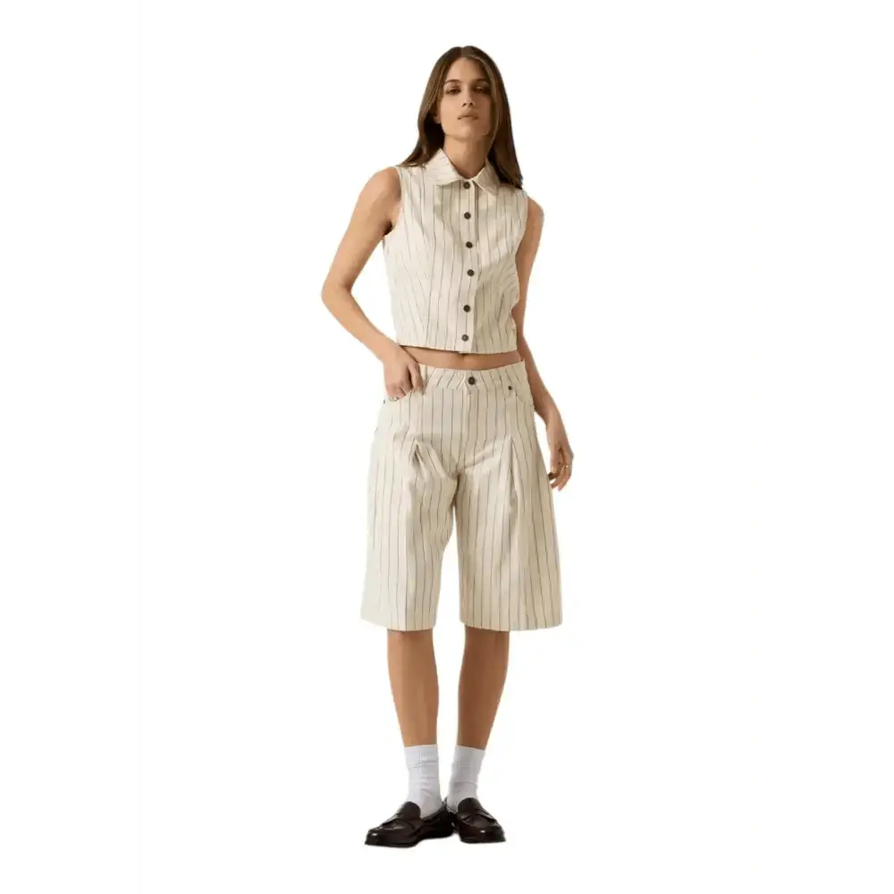 Bermuda classico pissettato Donna Guess Jeans - Follower SRL