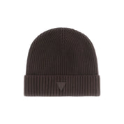 Berretto con logo donna marrone guess - unica - cappelli