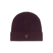Berretto con logo donna viola guess - unica - cappelli