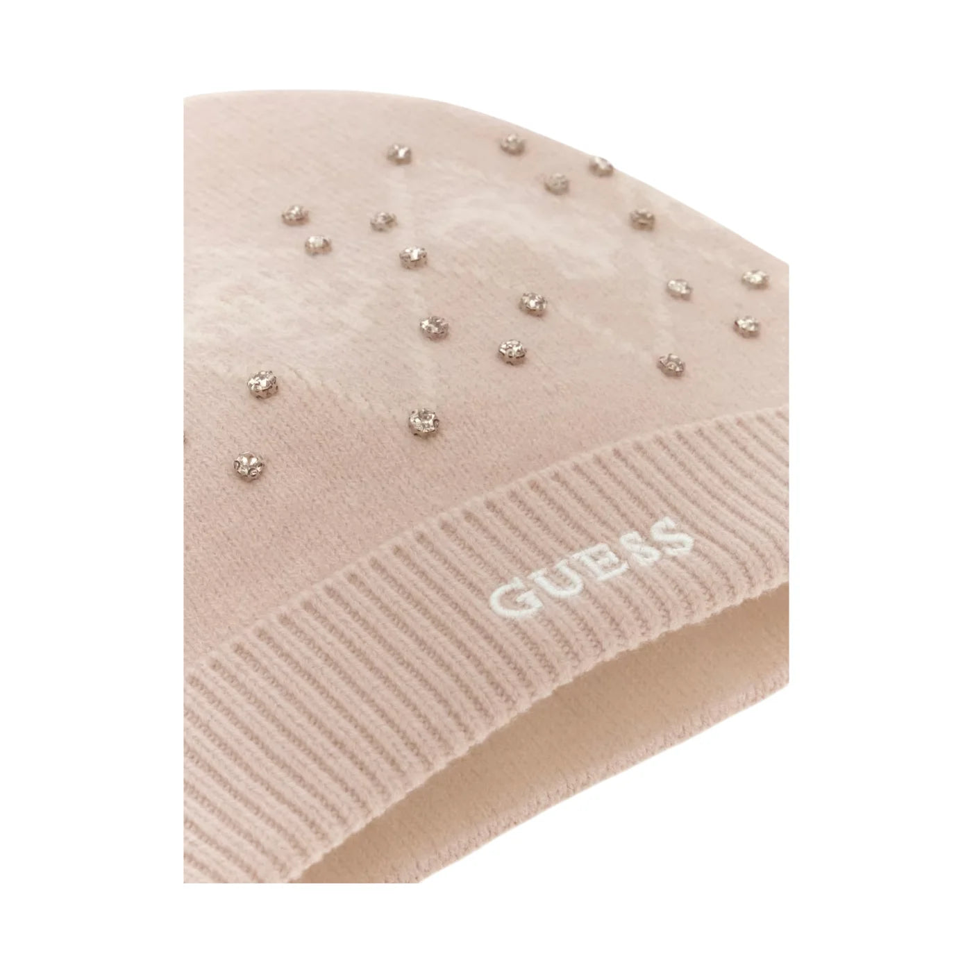 Berretto con strass donna rosa guess - unica - cappelli