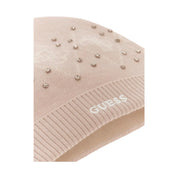 Berretto con strass donna rosa guess - unica - cappelli