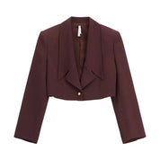 Blazer corto con chiusura monopetto Donna Imperial Imperial