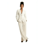 Blazer monopetto con tasche a filetto e spacchi laterali Donna Imperial - Follower SRL