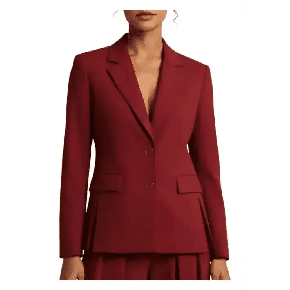 Blazer monopetto con tasche a filetto e spacchi laterali Donna Imperial - Follower SRL