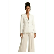 Blazer monopetto con tasche a filetto e spacchi laterali Donna Imperial - Follower SRL