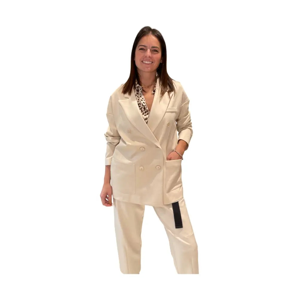 Blazer over doppio petto con tasche applicate Donna Imperial Imperial