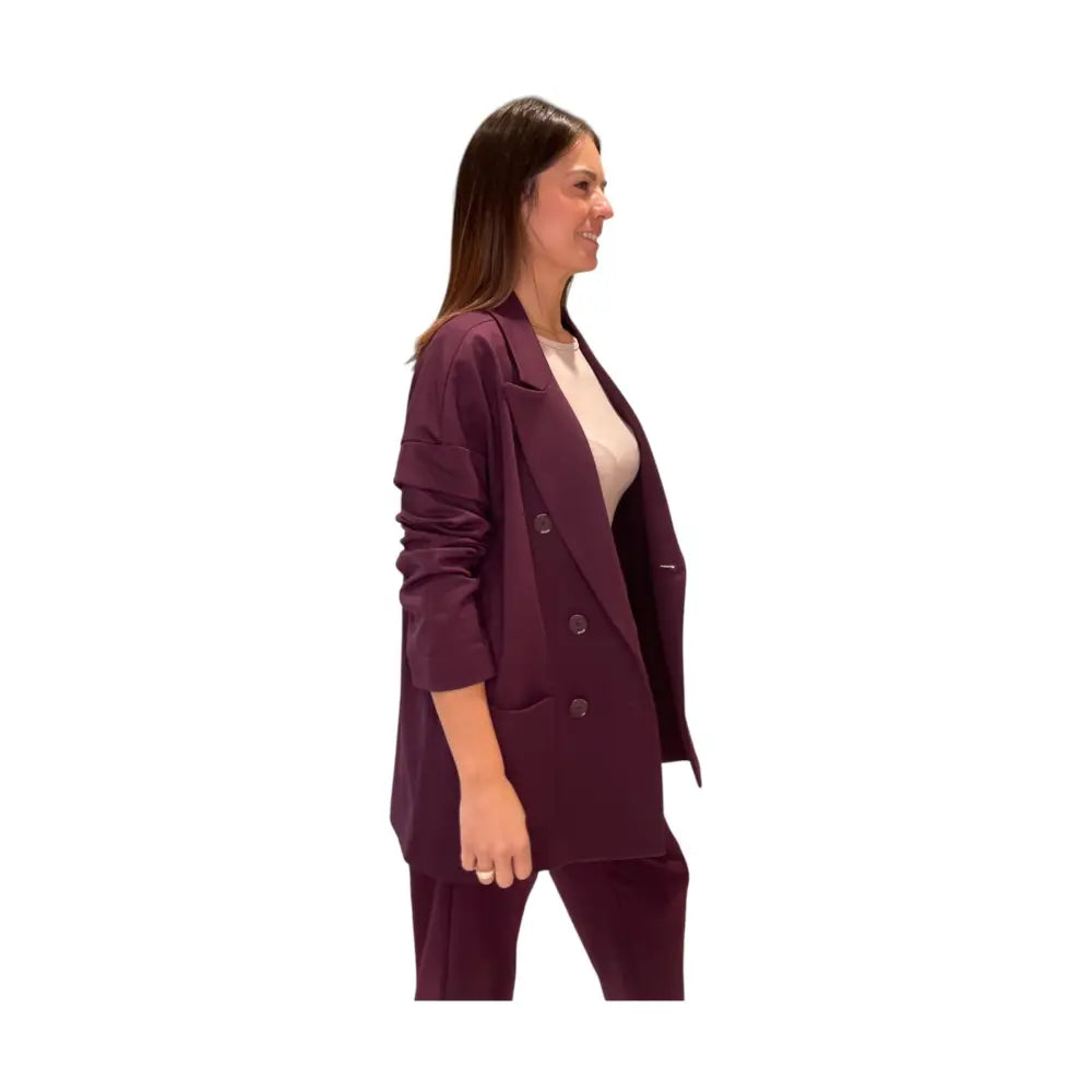 Blazer over doppio petto con tasche applicate Donna Imperial Imperial