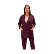 Blazer over doppio petto con tasche applicate Donna Imperial - Follower SRL