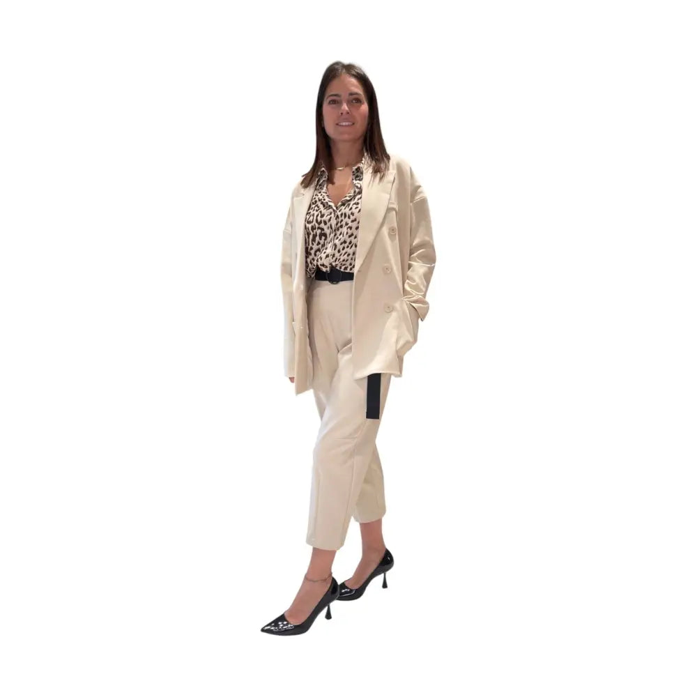 Blazer over doppio petto con tasche applicate Donna Imperial Imperial