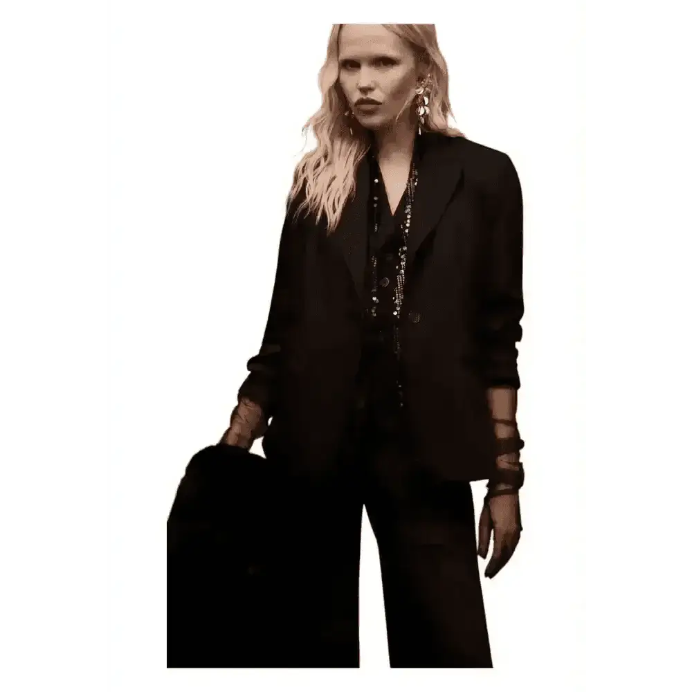 Blazer regular - fit con chiusura monopetto e revers classici Donna Imperial - Follower SRL