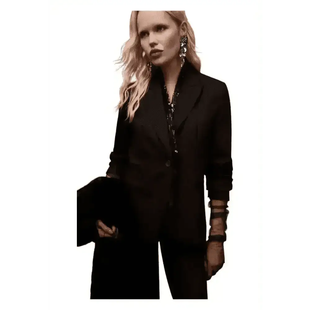 Blazer regular - fit con chiusura monopetto e revers classici Donna Imperial - Follower SRL
