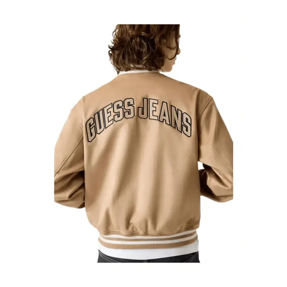 Bomber in finta pelle scamosciata Uomo Guess Jeans - Follower SRL