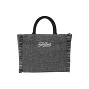 Borsa a mano colette wool in misto lana spigata Donna MC2 Saint Barth - Follower SRL