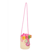 Borsa a secchio di carta intrecciata Bambina Billieblush - Follower SRL