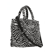 Borsa Colette in feltro stampa zebrata Donna MC2 Saint Barth - Follower SRL