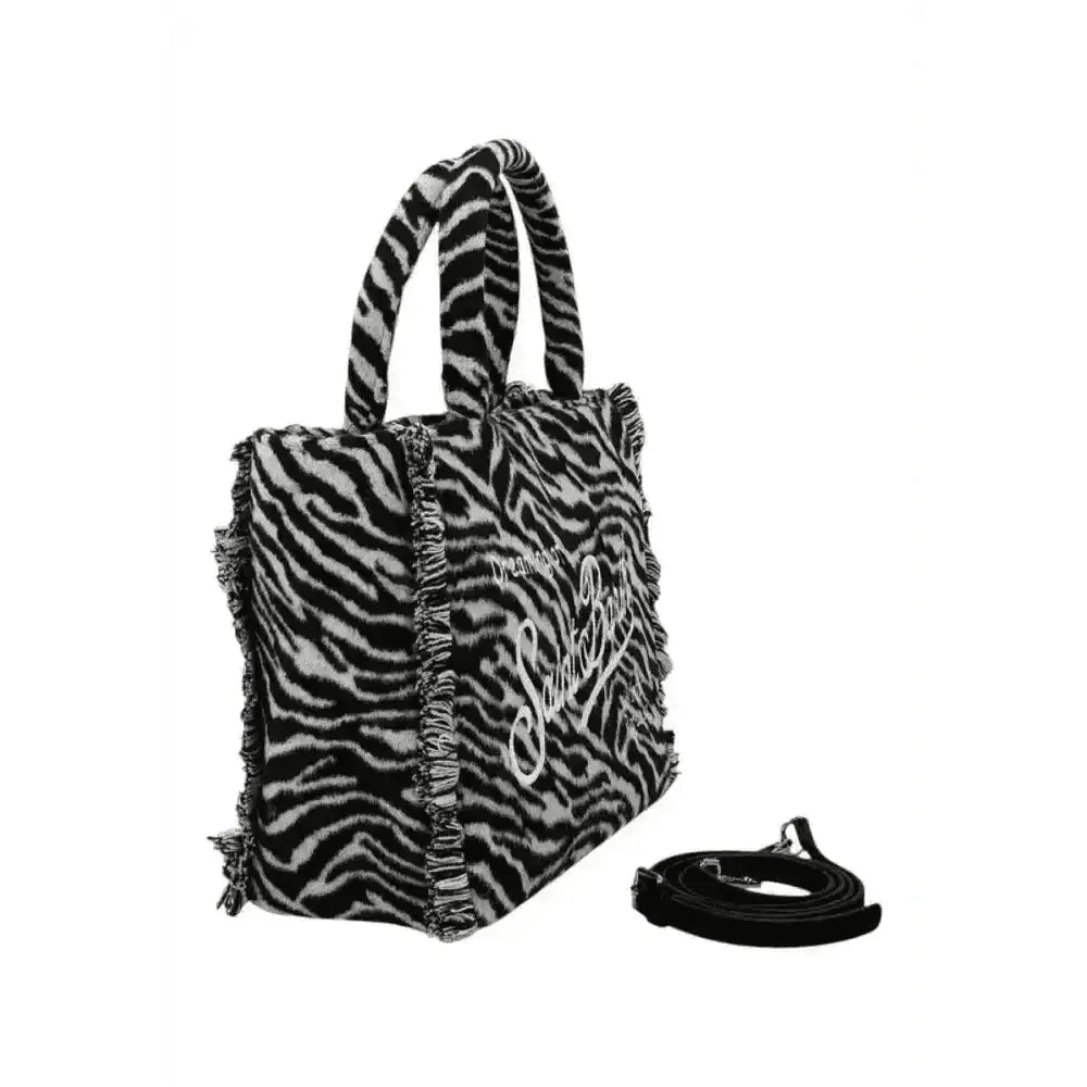 Borsa Colette in feltro stampa zebrata Donna MC2 Saint Barth - Follower SRL