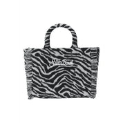 Borsa Colette in feltro stampa zebrata Donna MC2 Saint Barth - Follower SRL