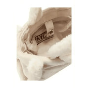 Borsa morbida a mano vanity mini shearling beige Donna MC2 Saint Barth - Follower SRL