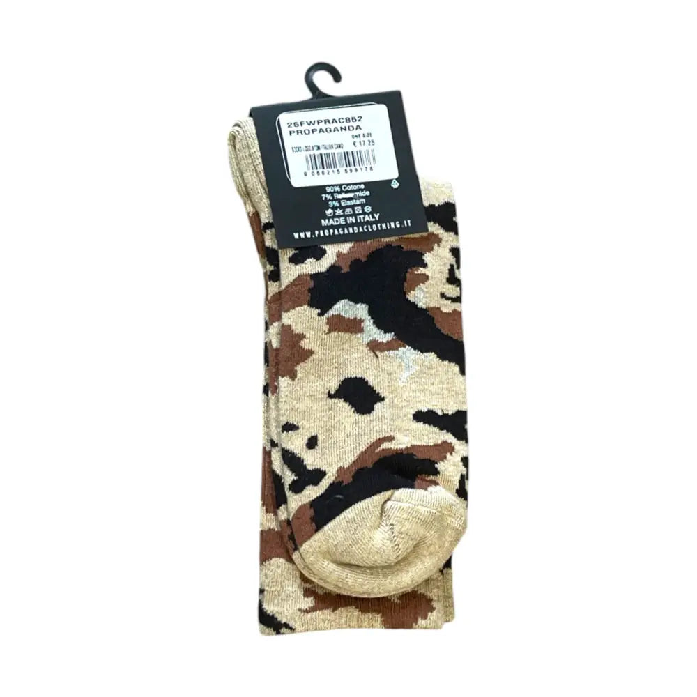 Calzini camo con logo Uomo Propaganda Propaganda