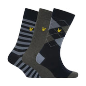 Calzini Hamilton Premium 3 pack Adulto unisex Lyle e Scott Lyle e Scott