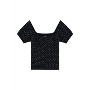 Camicetta pieghettata abbottonata Donna Guess Jeans - Follower SRL