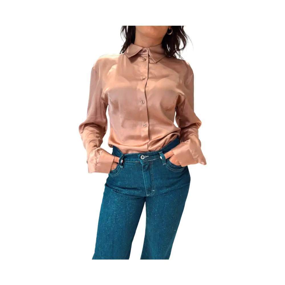 Camicia classica con colletto e maniche lunghe Donna Please Please